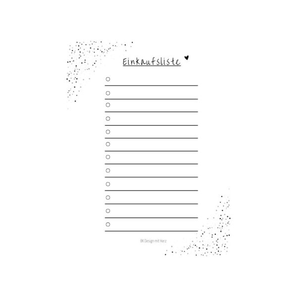 Einkaufsliste