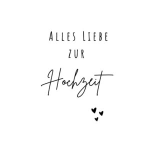 Postkarte "Hochzeit"