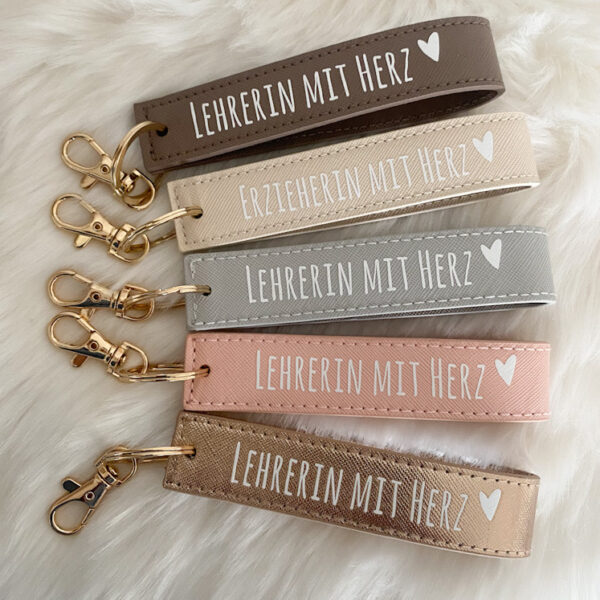 Anhänger Lehrerin_Erzieherin mit Herz