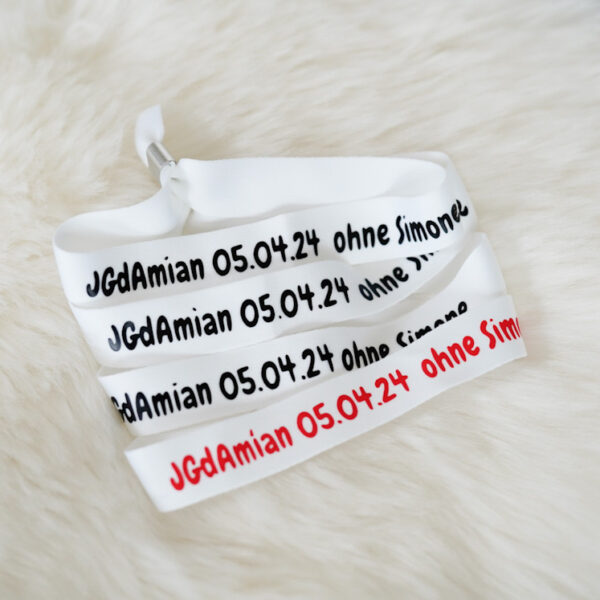 Festivalbändchen JGA