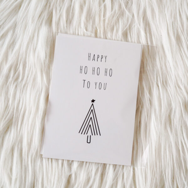 Postkarte Ho ho ho