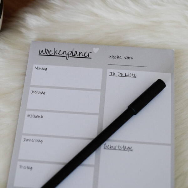 Wochenplaner