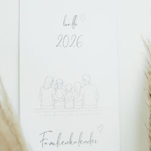 Familienkalender 2026 Wandkalender