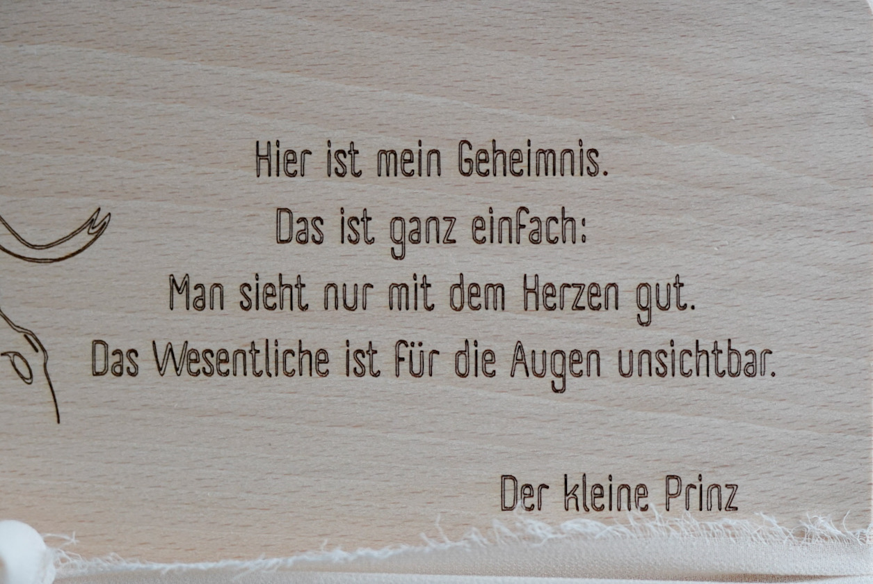 Frühstücksbrett der kleine Prinz – Bild 6