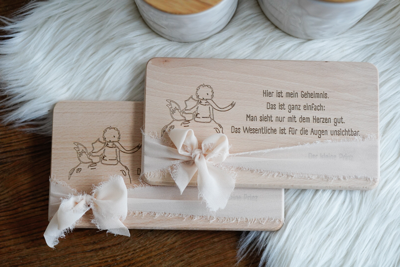 Frühstücksbrett der kleine Prinz