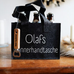 Männerhandtasche personalisiert