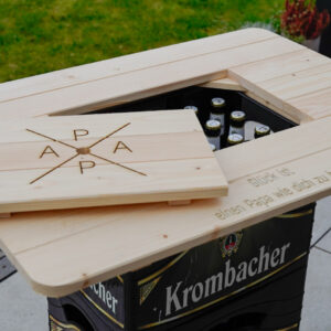 Biertisch personalisiert Stehtisch