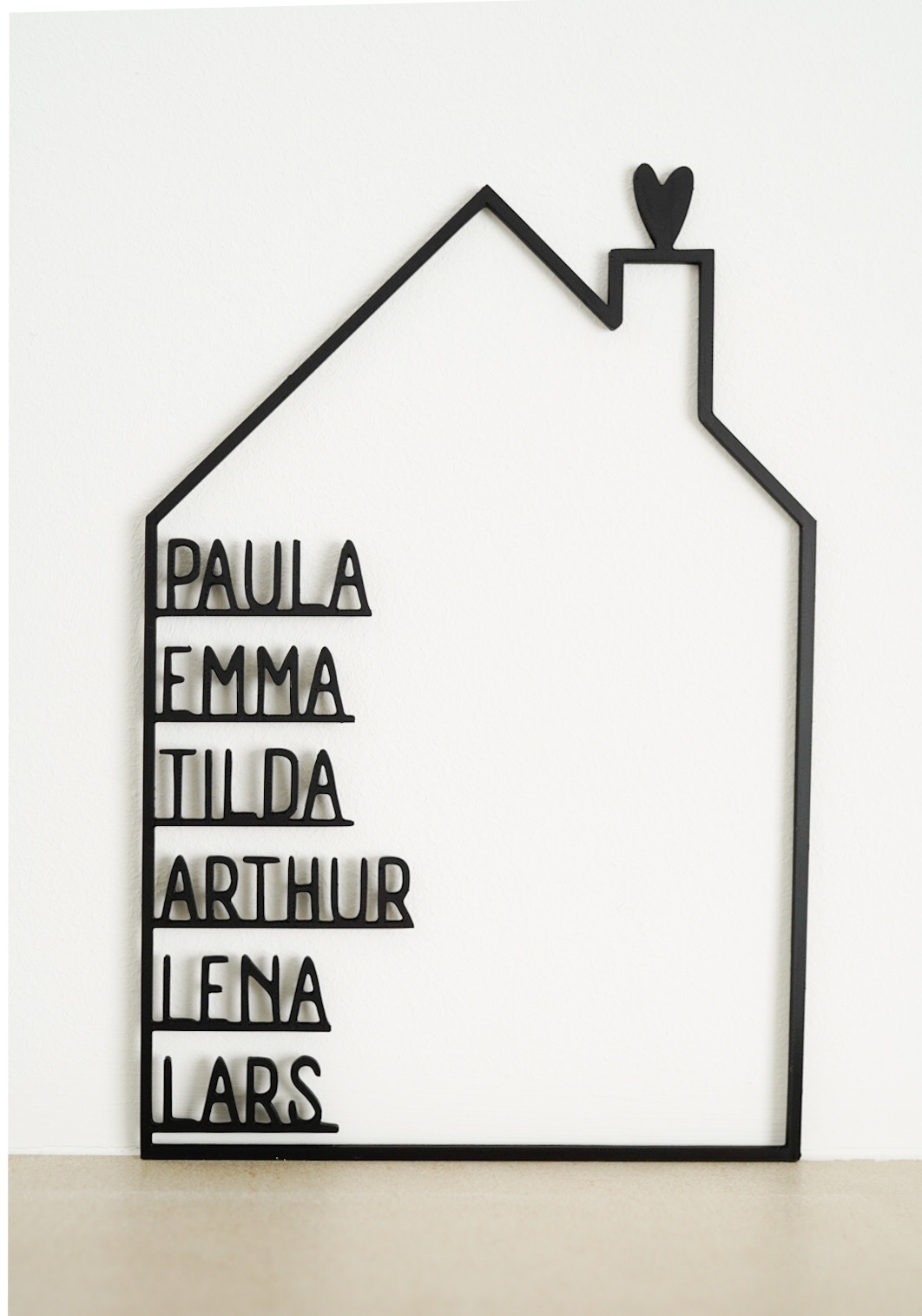 Familienhaus 3D Druck
